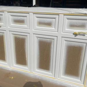Spray UPVC windows