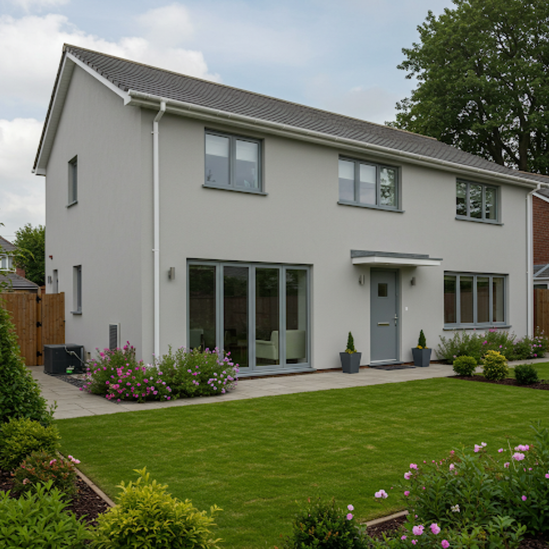 Fully rendered home